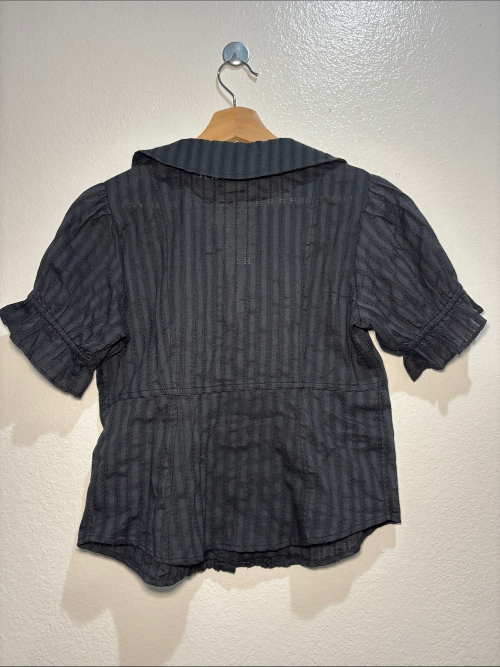 Pilcro by anthropologie keira collared button-front blouse NWT - Picture 8 of 8